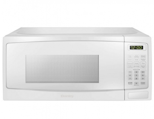 Danby 1.1 cu ft. White Microwave with Convenience Cooking Controls